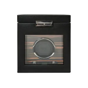 WOLF Roadster Single Watch Winder with Storage