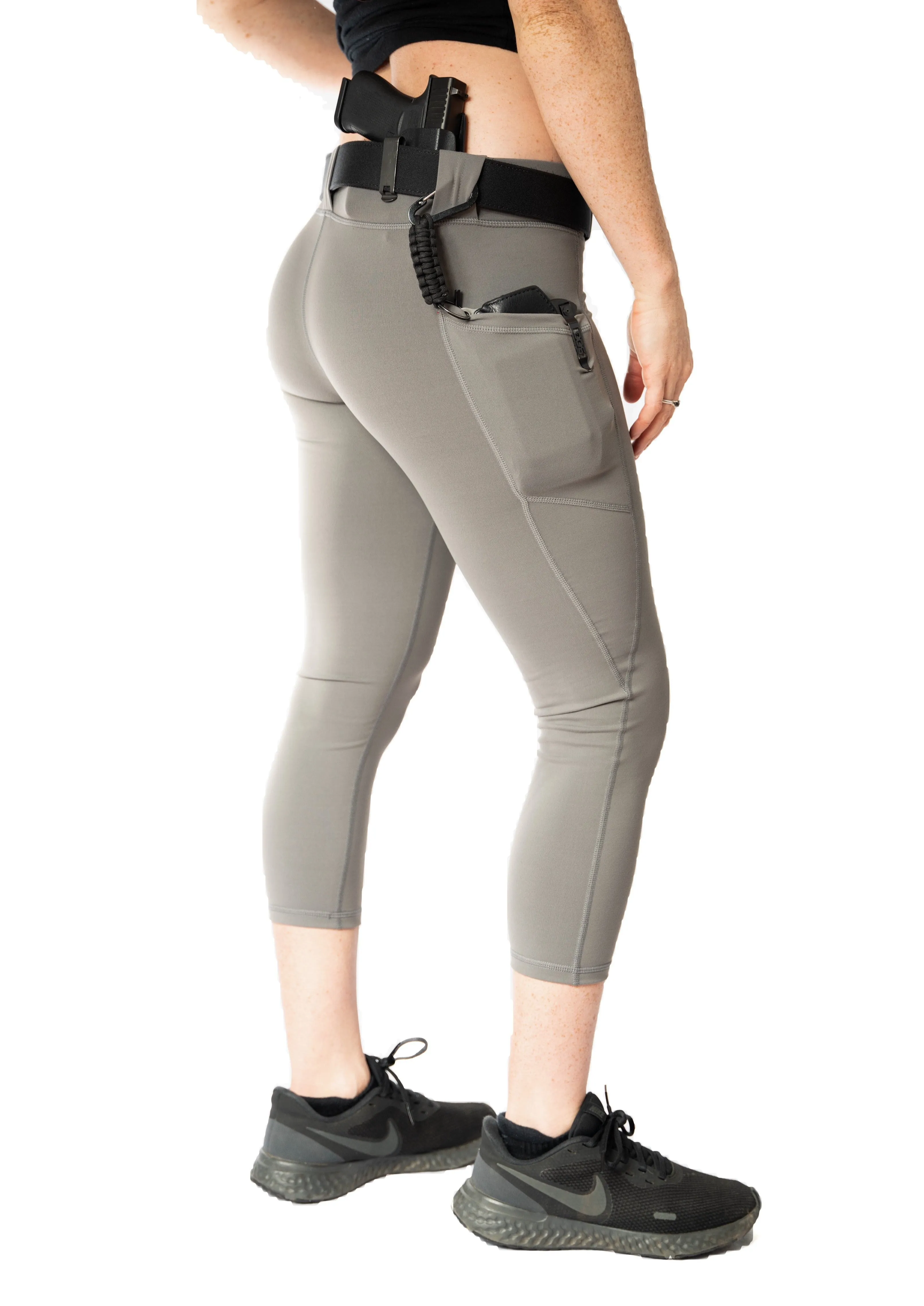 Women's Carry Capri - Gray