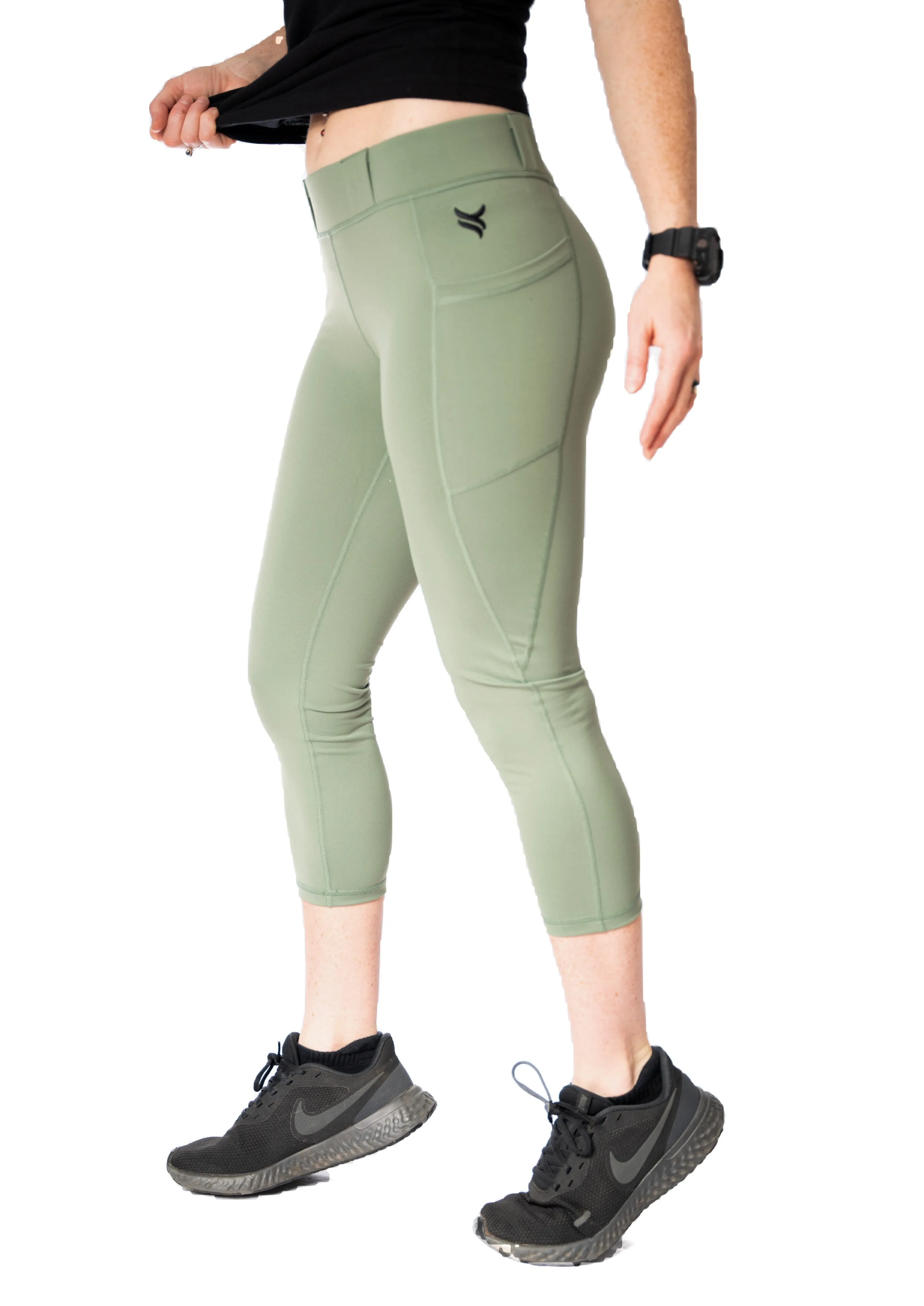 Women's Carry Capri - Olive