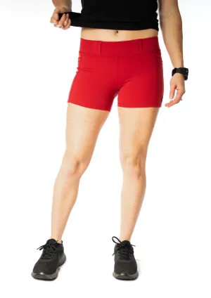 Women's Compression Carry Shorts - Chili