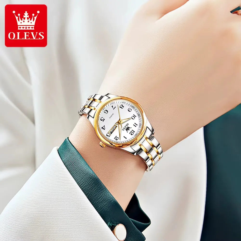 Women'S Wrist Watch Original Luxury Watches for Ladies Waterproof Stainless Steel Quartz Woman Wristwatch Gold 2022 Trend