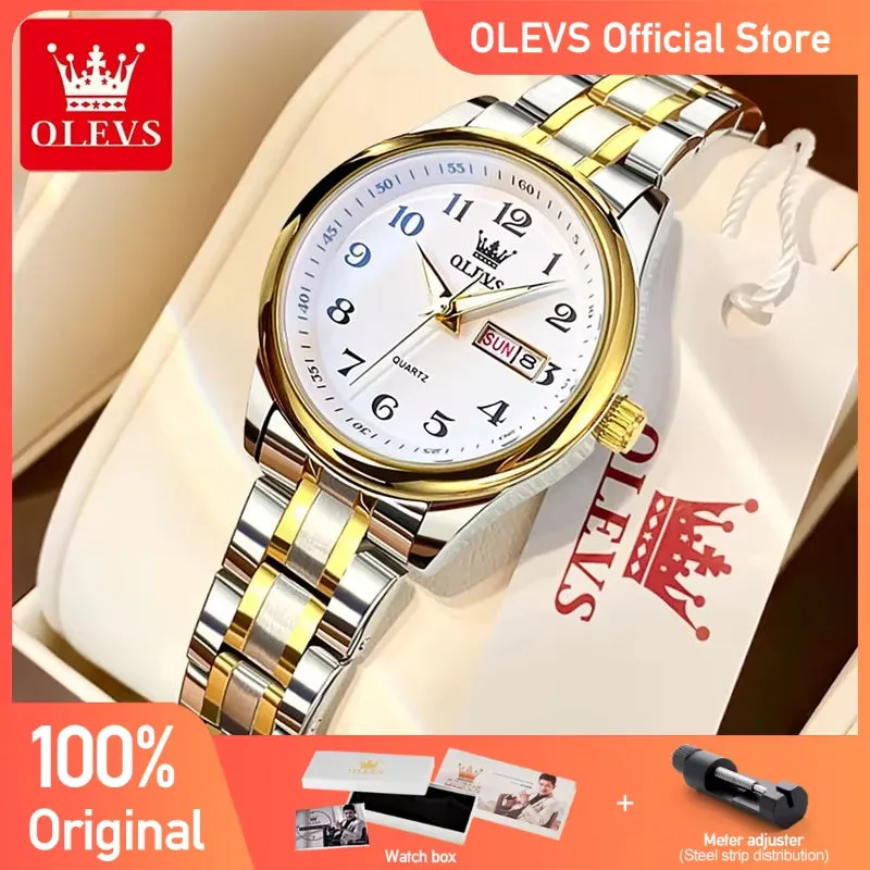Women'S Wrist Watch Original Luxury Watches for Ladies Waterproof Stainless Steel Quartz Woman Wristwatch Gold 2022 Trend