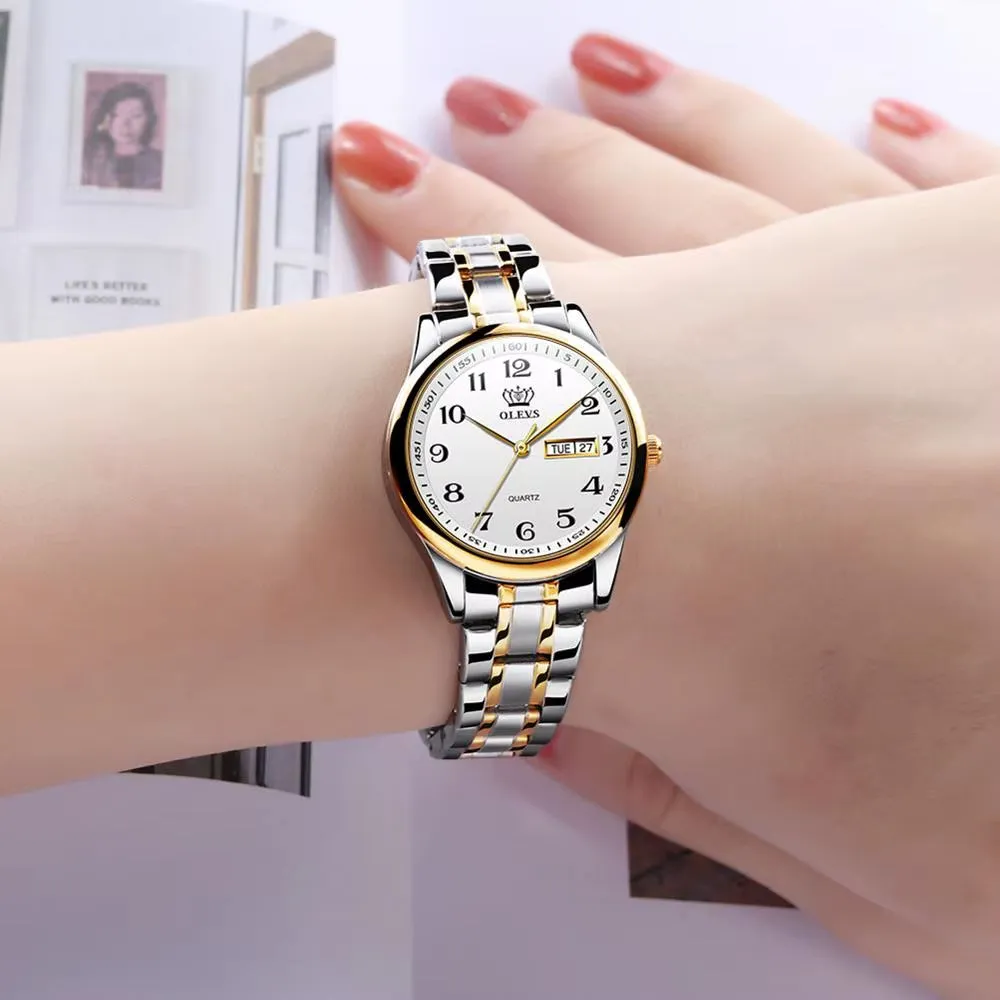 Women'S Wrist Watch Original Luxury Watches for Ladies Waterproof Stainless Steel Quartz Woman Wristwatch Gold 2022 Trend