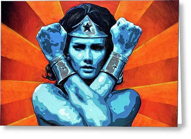 Wonder Woman I - Greeting Card