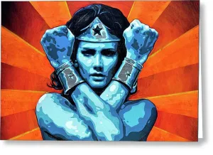 Wonder Woman I - Greeting Card