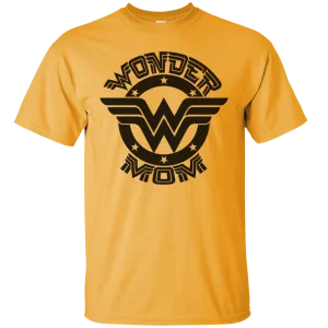Wonder Woman Mom Boss Mothers Day Mama Mammy Love Heart Family Gift Unisex T-Shirt