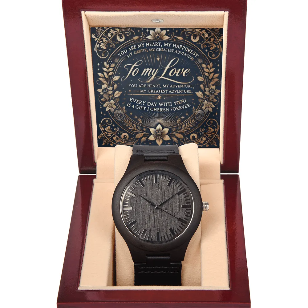Wooden Watch – A Romantic Gift for Your Husband or Boyfriend