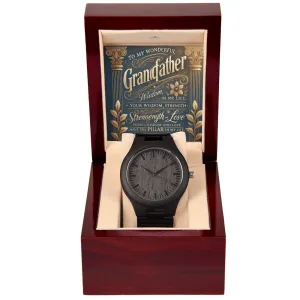 Wooden Watch – A Timeless Gift for Your Grandfather