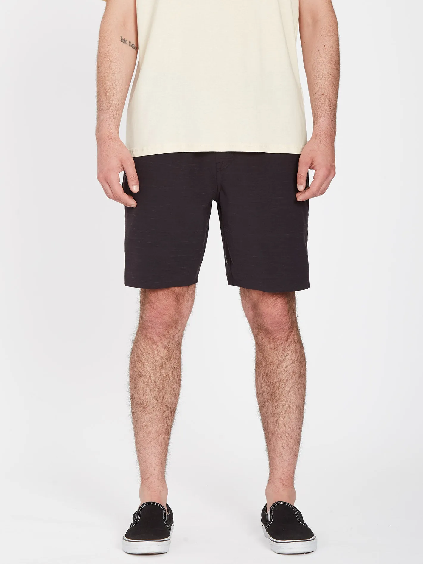Wrecpack Hybrid 19" Short - BLACK