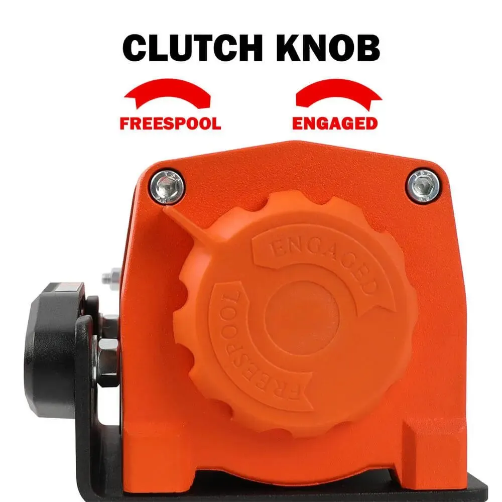 X-BULL Electric Winch 3500 LBS 12V Synthetic Rope ATV UTV Truck 4WD