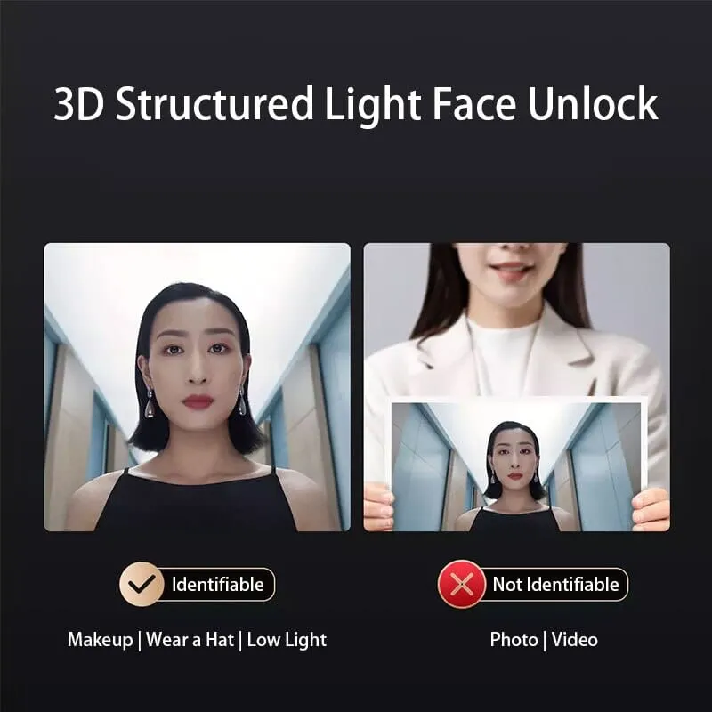 Xiaomi Smart Door Lock X 3D Face Recognition Smart Door Lock With Camera Bluetooth Fingerprint Work With Mi Home APP