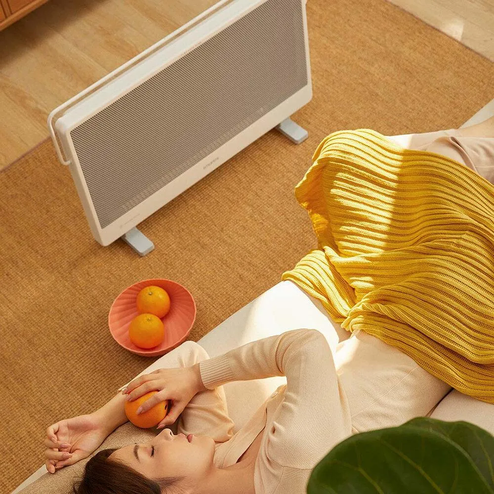 Xiaomi Smartmi Graphene Convection Electric Heater Clothes Dryer Intelligent Constant Temperature Heating IPX4 Splash Water Household Warm Air Blower