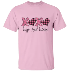 Xoxo Happy Valentine's Day Kiss Heart Friends Girlfriend Boyfriend Wife Husband Family Gift Unisex T-Shirt