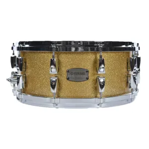 Yamaha Absolute Hybrid Maple Snare - 14x6 - Gold Champagne Sparkle