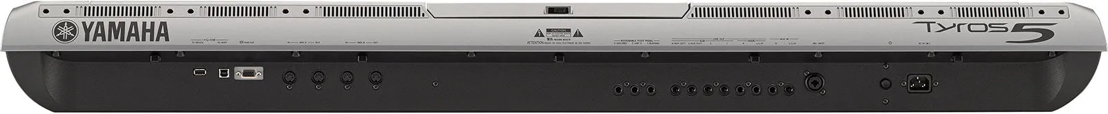 Yamaha TYROS5-76 Keyboard with TRS-MS05 Speakers & L-7S Stand [USED]