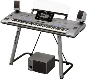Yamaha TYROS5-76 Keyboard with TRS-MS05 Speakers & L-7S Stand [USED]