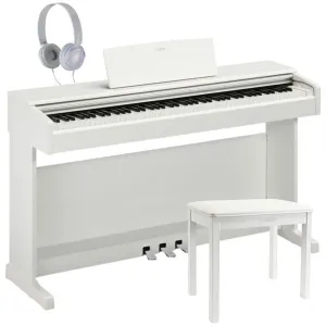 Yamaha YDP-145WH Arius Digital Piano White Bundle