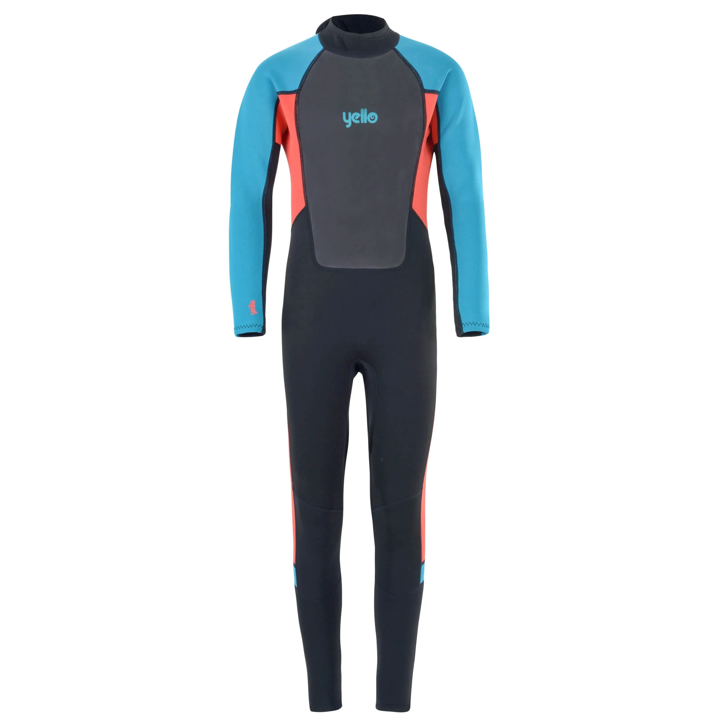 Yello Boys Long-Thresher Aqua Wetsuit 34" L