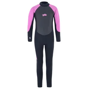 Yello Girls Long -Basking Wetsuit -Pink 24" XS