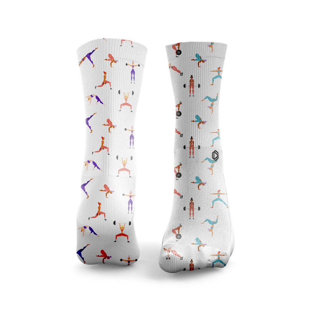 Yoga & Strength (Mismatched) - Livinleggings