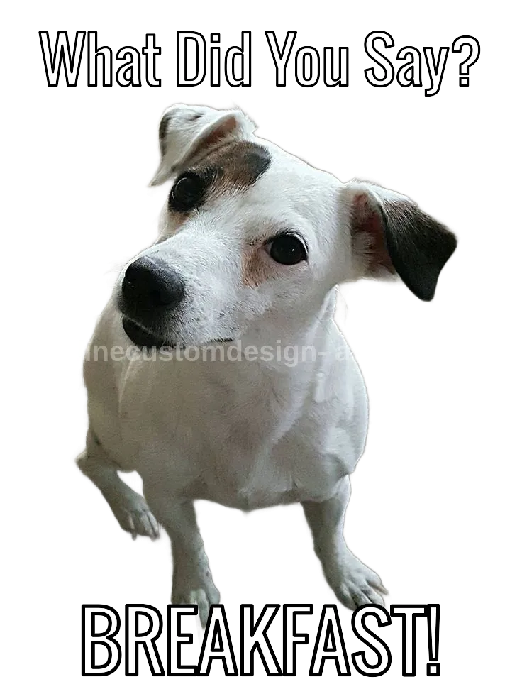 You Said What Terrier Dog AI Created One of a Kind Digital Download Canvas Poster Wall Art Print DIY Printable Gift Make Your Own Crafts