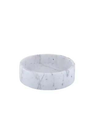 Yves Marble Bowl - Lge White