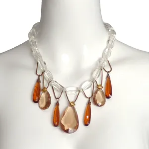 YVES SAINT LAURENT- 1970s Plastic Bead Choker