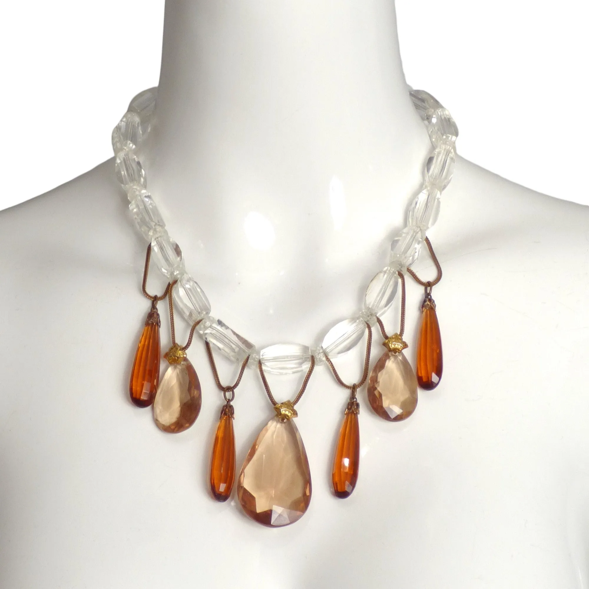 YVES SAINT LAURENT- 1970s Plastic Bead Choker