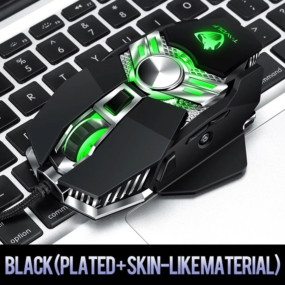 YZ Premiums | Ergonomic Wired Gaming Mouse G Tech | Adjustable Backlight