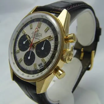 ZENITH 18K EL PRIMERO VINTAGE CHRONOGRAPH