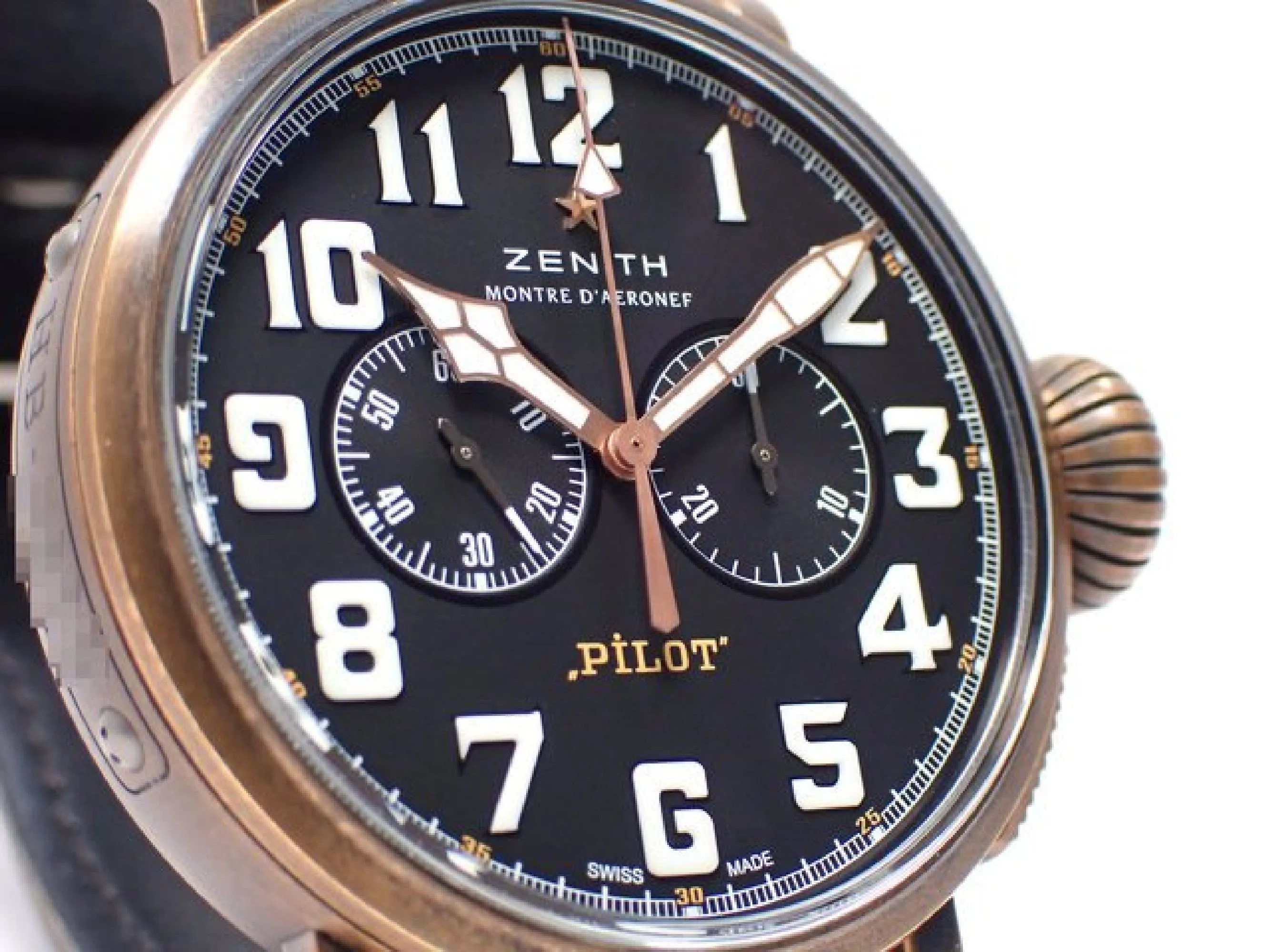 ZENITH Pilot's Type20 Chronograph Extra Special bronze Mens 179727015