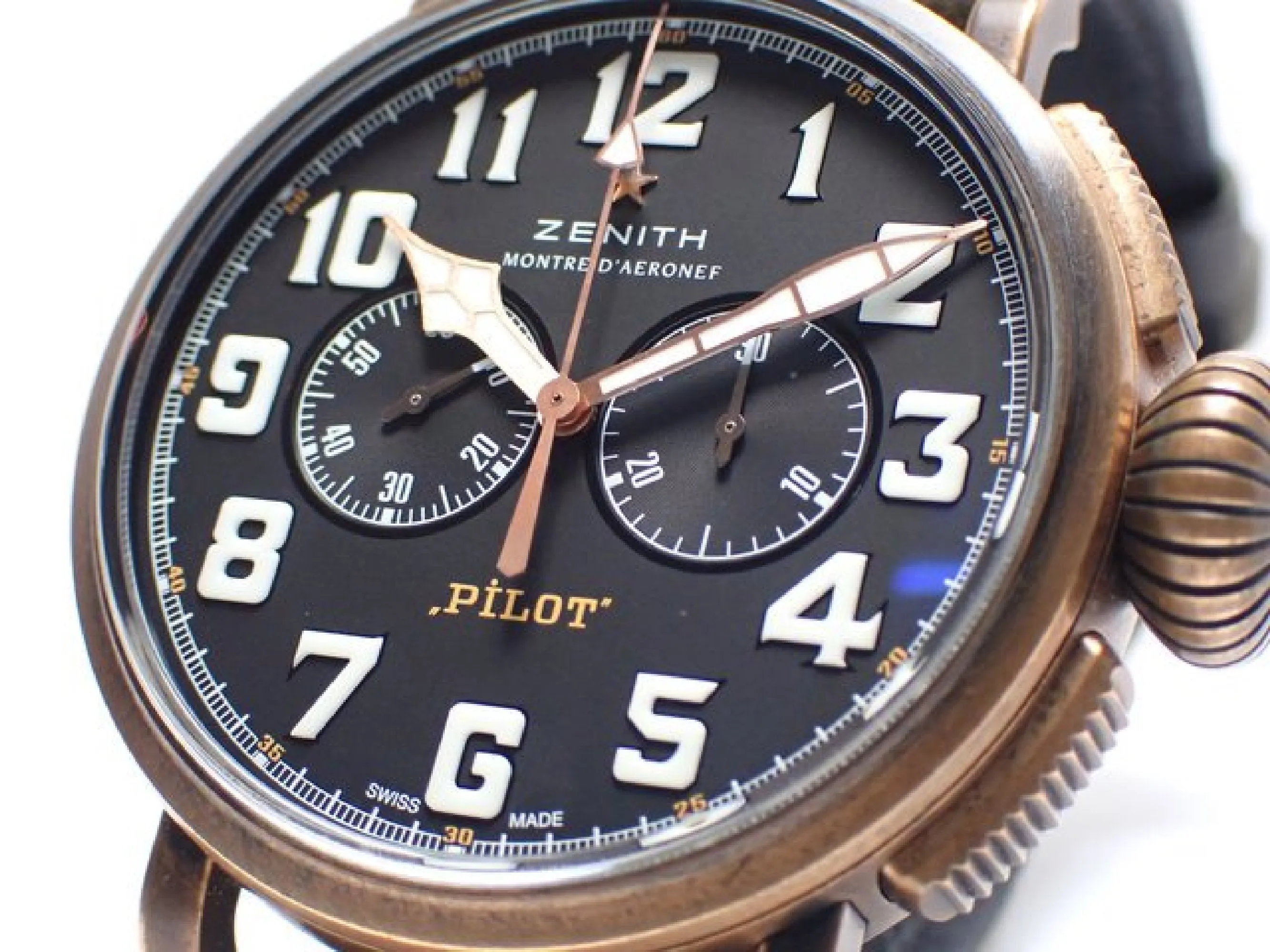 ZENITH Pilot's Type20 Chronograph Extra Special bronze Mens 179727015