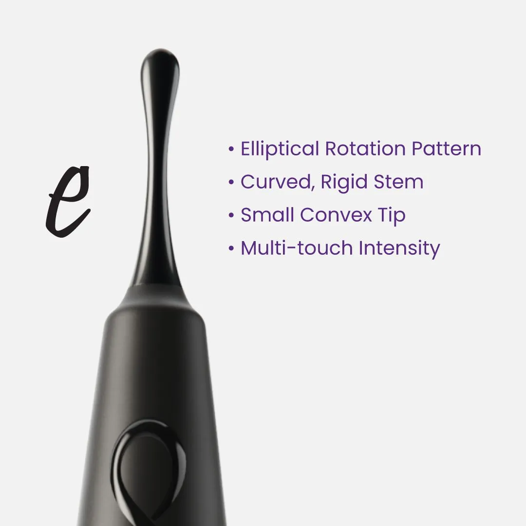 Zumio E - Rechargeable Pinpoint Clitoral Stimulator - Black