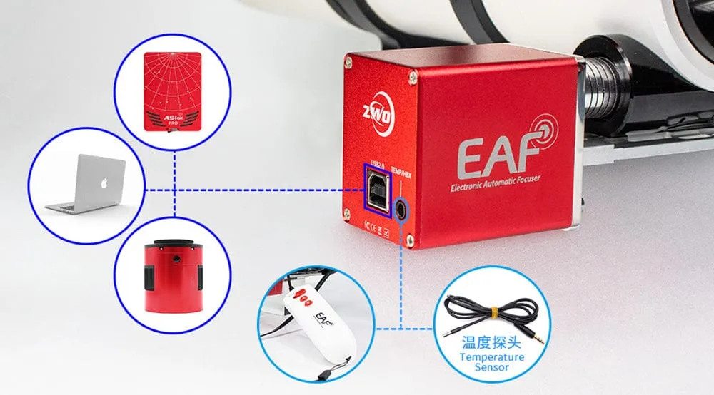ZWO New 5V EAF Electronic Automatic Focuser - ZWO-EAF